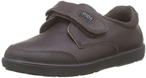 ZAPATOS COLEGIALES DE PIEL EN MARRÓN BETA