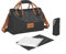 Badabulle Wickeltasche Pocketstyle Black Caramel, mit extra viel Stauraum und Innenfächern