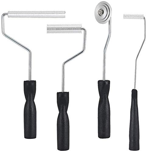 Kit de 4 rouleaux en fibre de verre pour réparation de baignoire, douche, baignoire, bateau, résine de plastification