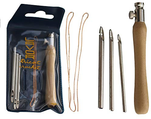 Lavor Punch Sticknadel-Set mit 3 unterschiedlich großen Nadeln und Nadeleinfädler