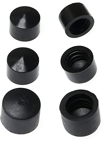 RLECS Pivot Cups 6-in-1 Ersatz-Schalenbecher für Skateboard, Longboard, LKW, Ersatz, Pivot Cups, Gummi (4 x M + 2 x L Größe)