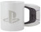 Paladone Taza Cerámica PlayStation - Taza Oficial PS5, Con Mango en Forma de Controlador, 480ml