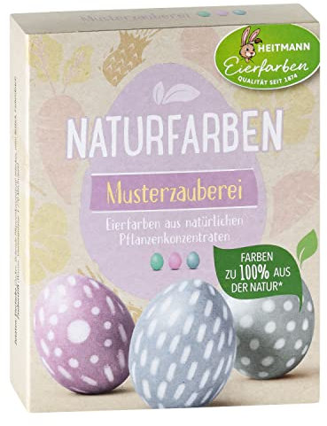Heitmann Eierfarben Couleurs naturelles - Vert/violet/bleu