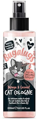 Bugalugs Katzenparfüm Papaya Kokosnuss Deo für Katzen Vegan Pro-Vitamin B5