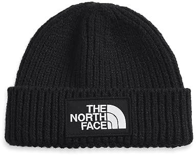 The North Face Box Logo Unisex Kinder Beanie-Mütze, TNF Black, 0-6 Monate