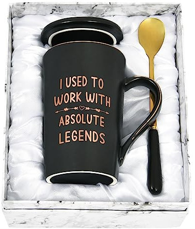 Joymaking Leaving Gifts for Colleagues Coffee MugRetirement Gifts for Women Men Funny Leaving Mug for Coworkers - I Used to Work with - New Job GiftsLeaving PresentsGood Luck GiftsGoing Away Mug400ml