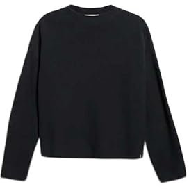 ARMEDANGELS Damen Pullover aus Bio-Baumwolle MERINAA Loose Fit Night Sky L