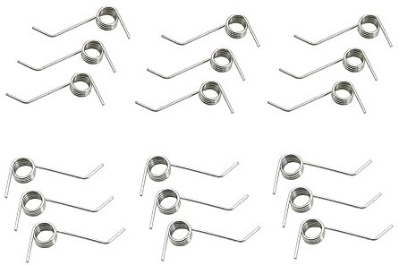 SECURA 18x Federzinken Set kompatibel mit WOLF-Garten VA 357 B 16CHGJ0F650 Vertikutierer