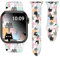 Cute Cats Uhrenarmbänder, kompatibel mit Apple Watch, 38 mm, 40 mm, 41 mm, für Damen und Herren, Silikon-Armband, Ersatz für iWatch Serie SE 8, 7, 6, 5, 4, 3, 2, 1