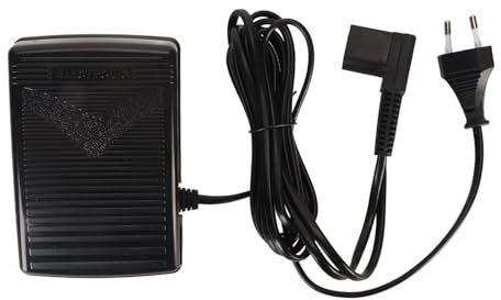 Fußsteuerung Pedal Nähmaschine Motor Fußsteuerung Nähmaschine Fußpedal für Singer 248 250 251 252 257 8019 974 2517 2530 2543 2950 3001 3002 (220V EU-Stecker)