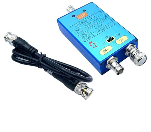 Sonde différentielle pour oscilloscope T100 1X/10X/100X - Kit de test - Sonde divisée - Bande passante commutable