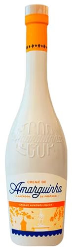 Crema de Licor Amarguinha – Deliciosa Tradición Portuguesa con Sabor a Almendra Dulce | Suave y Cremosa | Ideal para Postres o Cócteles | Botella de 700 ml