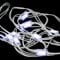 PRIDEA Strobe Light Lichterkette Flash Blitz Stroboskop Kette 5 Meter - Erweiterbar bis 65 m - 10 Flash LED`s - spritzwassergeschützt (IP44) - Energieeffizient - Weihnachtsbeleuchtung Deko Garten
