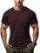 ineepor Merino Shirt Herren Slim Fit Extra lang Kurzarm Funktionsshirt Sportshirt Wandershirt UPF 50+ Kühlung Atmungsaktiv Schnelltrocknend Geruchshemmend Anti Schweiß Unterhemd, Gym Fitness Trekking