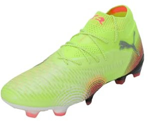 PUMA Future 8 Ultimate FG White Pack Weiß gelb, 43 Unisex