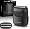 VIKICON Foil Shaver, Electric Razors for Men, Compact Travel Face Shaver, Mini Portable Razor Shaving Face, Waterproof Beard Trimmer, Double Floating Blade for Close Shaving