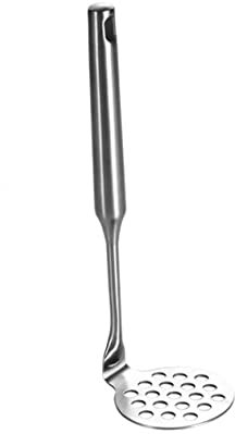 GRIRIW Stainless Steel Potato Press Ricer Masher for Vegetables and Fruit Creative Kitchen Gadget Food Pressing Tool