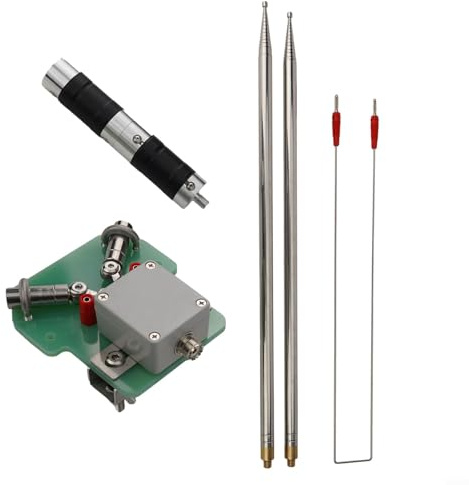 DP200 Dipole Antenna, Portable Dipole Antenna 7-54MHz Adjustable Length Metal Amateur Radio Antenna With Matcher For Long Distance