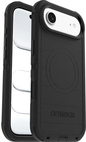 OtterBox Defender Pro MagSafe Case for iPhone Air, Black | Shockproof, Drop-Proof, Ultra-Rugged Protective Case, 7x Tested to Military Standard