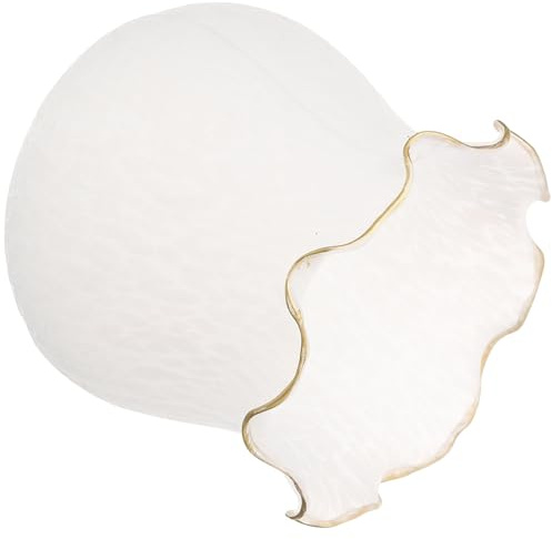 PAMINGONO Glas Lampenschirm Ersatzglas FüR Pendelleuchte Und Wandleuchte Kleiner KugelföRmiger Lampenschirm Aus Glas Einfache Montage Ideal FüR Wohnzimmer Und Schlafzimmer