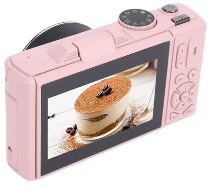 RASTKY 5K 80MP Digital Camera 18X Zoom 3 Inch Flip Screen Camera Vlogging with Video Pause Time Lapse for Beginners Teens Kids Students 5K 80MP 18X Zoom