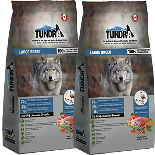 2 x 11,34 kg Tundra Large Breed