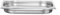HENDI Gastronormbehälter, Temperaturbeständig von -40° bis 300°C, Heissluftöfen-Kühl- und Tiefkühlschränken-Chafing Dishes-Bain Marie, 2L, GN 1/2, 325x265x(H)40mm, Edelstahl