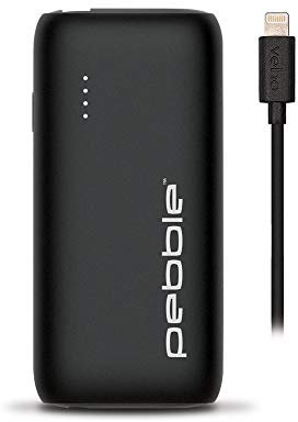 Veho Pebble PZ-5 5000mah Power Bank 12V Output with PD USB-C, VPP-012-PZ5-B (12V Output with PD USB-C Black Inc MFI Certified Lightning Cable)