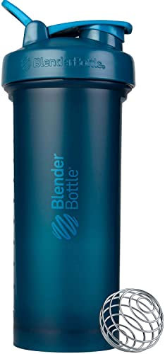 BlenderBottle Klassische V2 Shaker-Flasche perfekt für Protein-Shakes und Pre-Workout, 1,27 ml, Ozeanblau