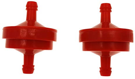 2 Stück Kraftstofffilter 150 Mikron Ersatz für Briggs & Stratton 298090S ohne Kraftstoffpumpe