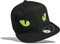 Baddery Kinder Cap : Monsteraugen - Kappe Jungs Cappy Jungen Sport Mütze (Schwarz - One Size)