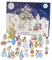Peter Rabbit Adventskalender 2023 Kinder - Holzspielzeug Kinder Adventskalender für 1 Jahr altes Baby, Kleinkind Jungen, Mädchen mit Peter Hase Weihnachten Countdown Traditionelle Figuren von Orange