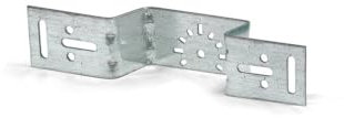 Sanpro Montageplatte abgewinkelt für Wandscheiben, Größe einzel (abgewinkelt wandscheibe wandwinkel STECKFIT THPRESS), Pressfitting System SANPRO THPRESS Fittings - Profiqualität Made in Germany