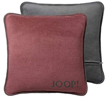Joop! Kissenhülle Uni-Doubleface violett/Schiefer Größe 50x50 cm