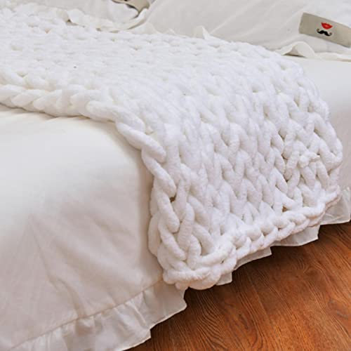 Fulenyi Wolle Garn Handstricken Roving, Soft Bulky Arm Stricken Dicke Wolle zum Häkeln, Strickdecke Decke Garn für Riese Klobig Stricken Werfen Sofa Decke, 250g, 18M