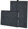 Microsoft Surface Pro 11 / Pro 10 / Pro 9 13 Zoll Hülle, Multi-Winkel-Ansicht Portfolio Business Cover mit Tasche & Stylus-Halter, kompatibel mit Type Cover Tastatur (Graphit)