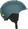Salomon Orka Kinder Helm Ski Snowboarden, Einfach Anzupassende Passform, leicht, Grau, KL 5659