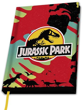 ABYSTYLE - JURASSIC PARK Quaderno A5 Regno dei dinosauri