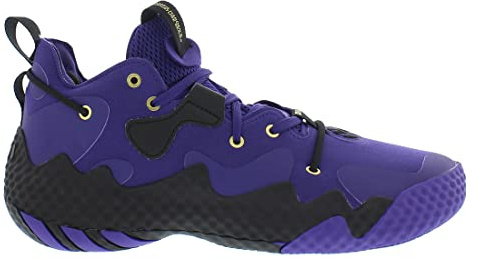Adidas Unisex-Erwachsene Harden Vol. 6 Basketballschuh, Violett/Schwarz/Gold, 15 Women/14 Men