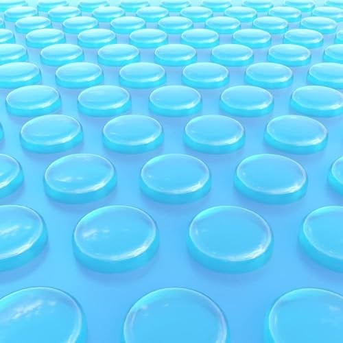 SunHeater Pool Solar Blanket - Heavy Duty Rectangular Pool Solar Cover with Bubbles - Heat Transfer Solar Pool Heater for In-Ground Swimming Pools - Durable 12 Mil Thick Polyethylene - 16' x 36' Feet