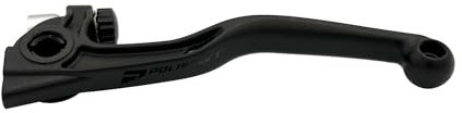 Polisport 8488200001 - Leva della frizione pieghevole infrangibile ATP compatibile con motociclette TRIUMPH di colore Nero