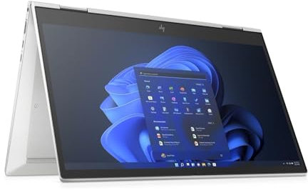 HP EliteBook x360 830 G8 13.3” FHD Hybrid 2-in-1 Touchscreen – i7-1185G7 (4 Cores, 4.8GHz), 1TB PCIe 4.0 x 4 NVMe, 16GB, Fingerprint & Smartcard Reader, NFC, UK Backlit Keys, Windows 11 Pro (Renewed)