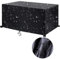 HNBFKD Abdeckung für Gartenmöbel - 160x140x90cm(LxWxH) Outdoor Gartentisch Abdeckung Gartenmöbel Winterfest Oxford Gewe UV-Bestän Plane für Gartent Gartentische Abdeckplane Terrassenmöbel Schutzhülle
