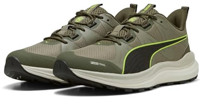 PUMA - Reflect Lite Trail, Zapatillas para Correr de Carretera Unisexo, Loden Green-Velvet Moss,