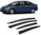 CarJoy Windabweiser Luftabweiser Regenabweiser Seitenfensterabweiser Kompatibel mit Honda Civic Stufenheck 2011-2015 Autofenster Regenschutz Regenabweiser Anklebbare Deflektoren 4 Stück