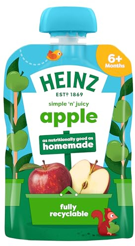 Heinz Baby Food Apple Fruit Pouch 100g