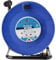 AMK® Open Cable Reel 4 Gang Socket 50m 240V Heavy Duty Extension 13 Amps with Built in Thermal Safety Cut Out