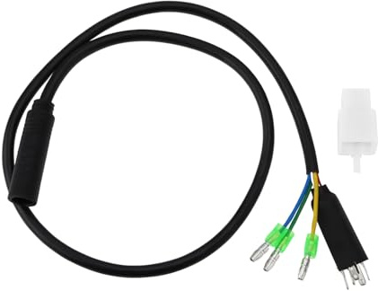 EMSea 9Pin 12-72V Hub Motor Convert Extension Cable Waterproof Connector with Plug Suitable for 250W-1200W Electric Bicycle Motor (60cm)