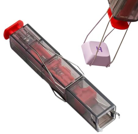 Keycap Puller, Mechanical Keyboard Key Remover, 4.33x0.71x0.71 inches(Ergonomic Multifunctional Cleaning Tool for Electronics, Desktop Accessories Offices, and Workstations