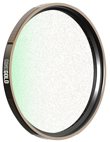 PolarPro - CineGold Filter - Vintage Cinematic Aesthetic of Kodak Portra 400 Film - Gold Mist Diffusion - 82mm